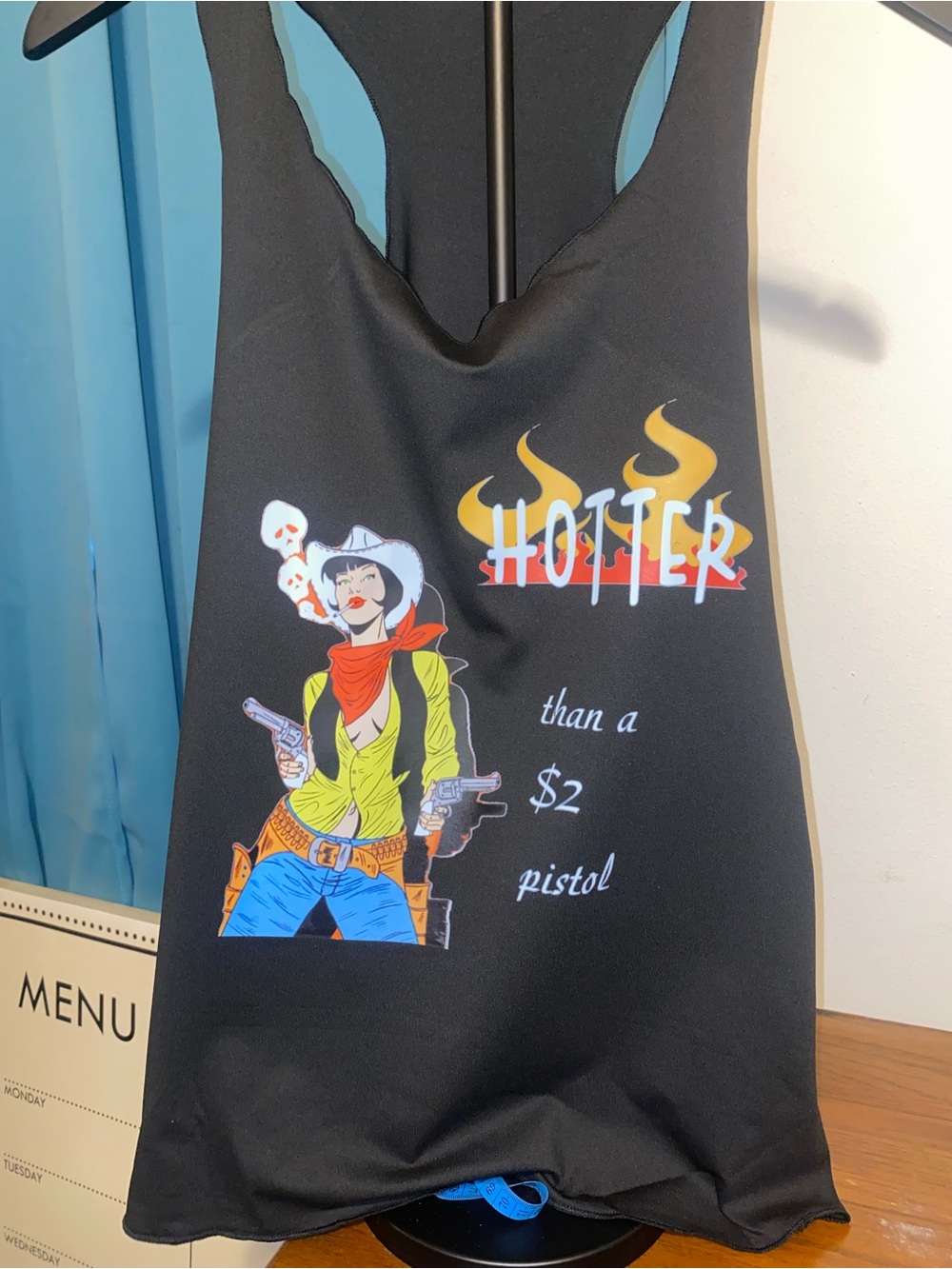 NEW! HOTTER THAN A $2 PISTOL- Tank top